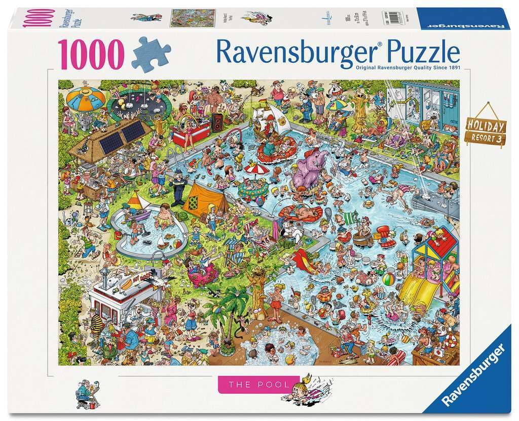 Amazon.com: Ravensburger Puzzle Holiday Resort 3: The Pool